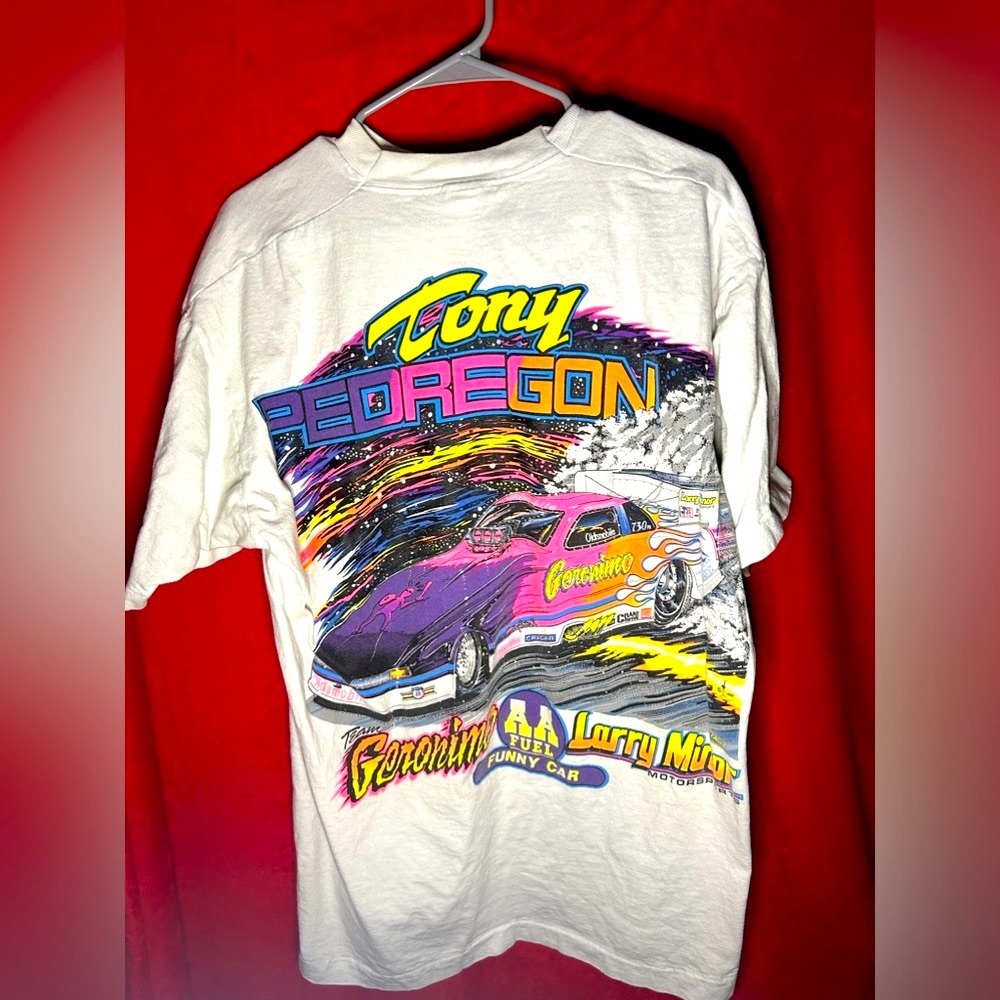 TONY PEDREGAN RACING TEE SIZE M